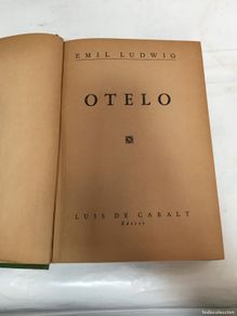 books: Otelo - Emil Ludwig